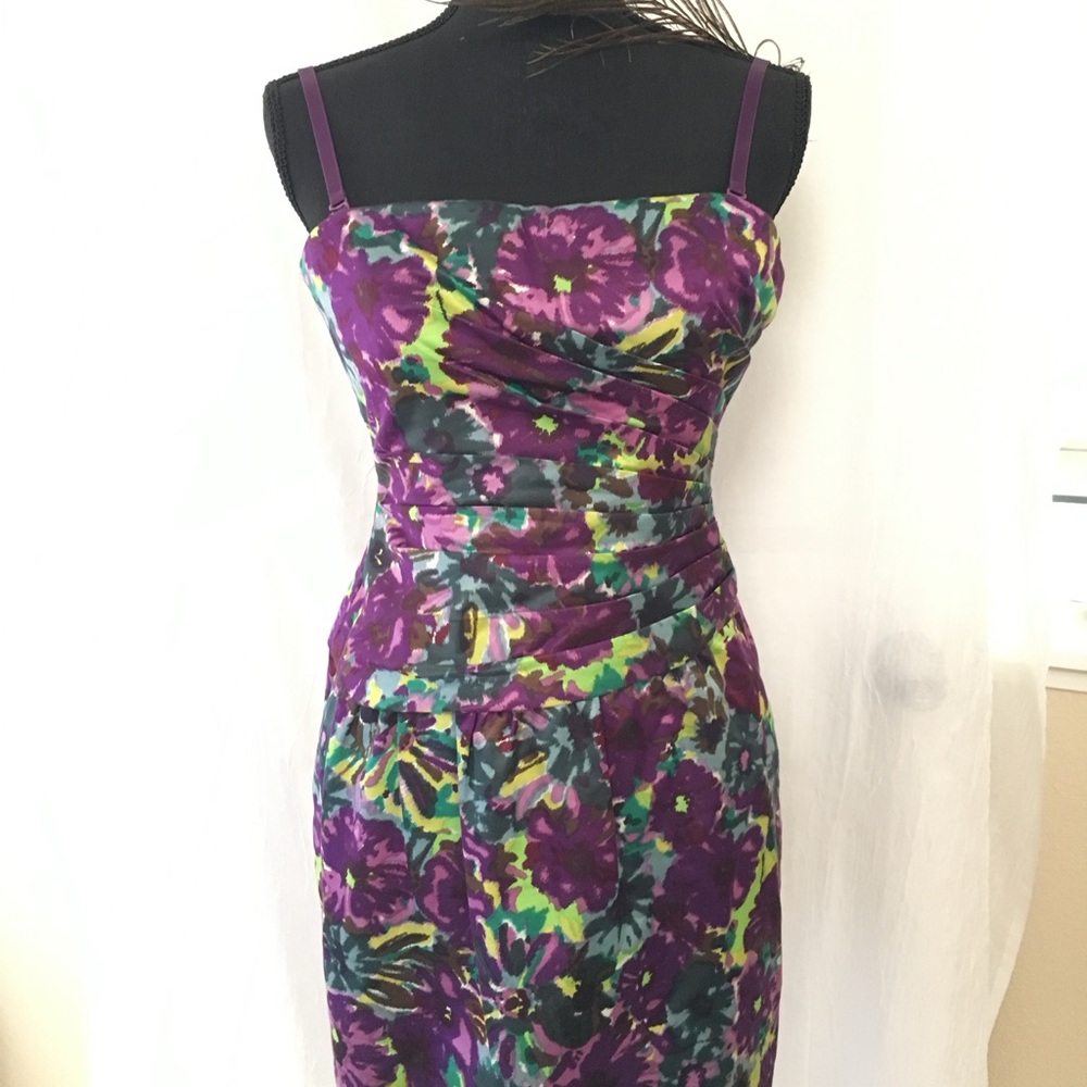 Floral Purple Dress